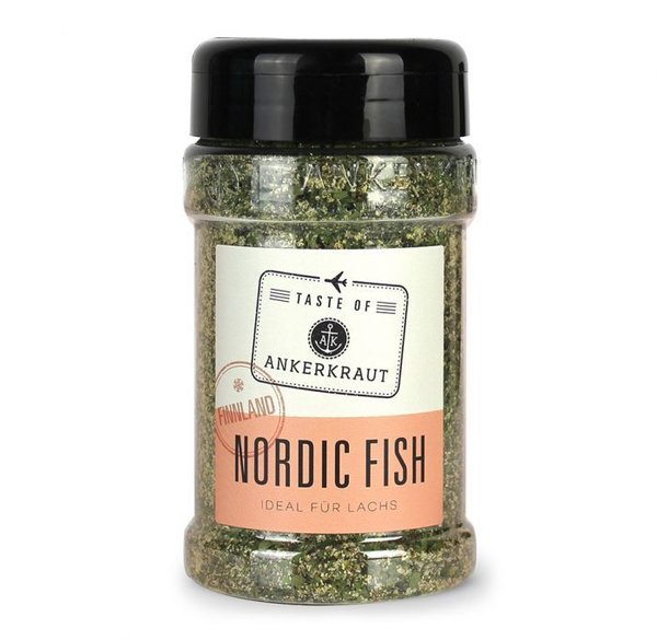 Nordic Fish, spezielle aus Finnland stammende Gewürzzubereitung für Fisch, Ankerkraut