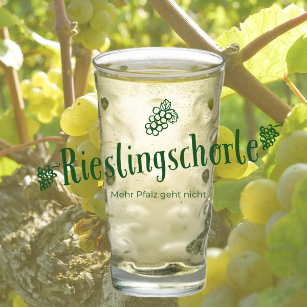Riesling, trocken, 1 Liter, das pfälzer Original, pur oder als Schorle, Helmut Schreieck
